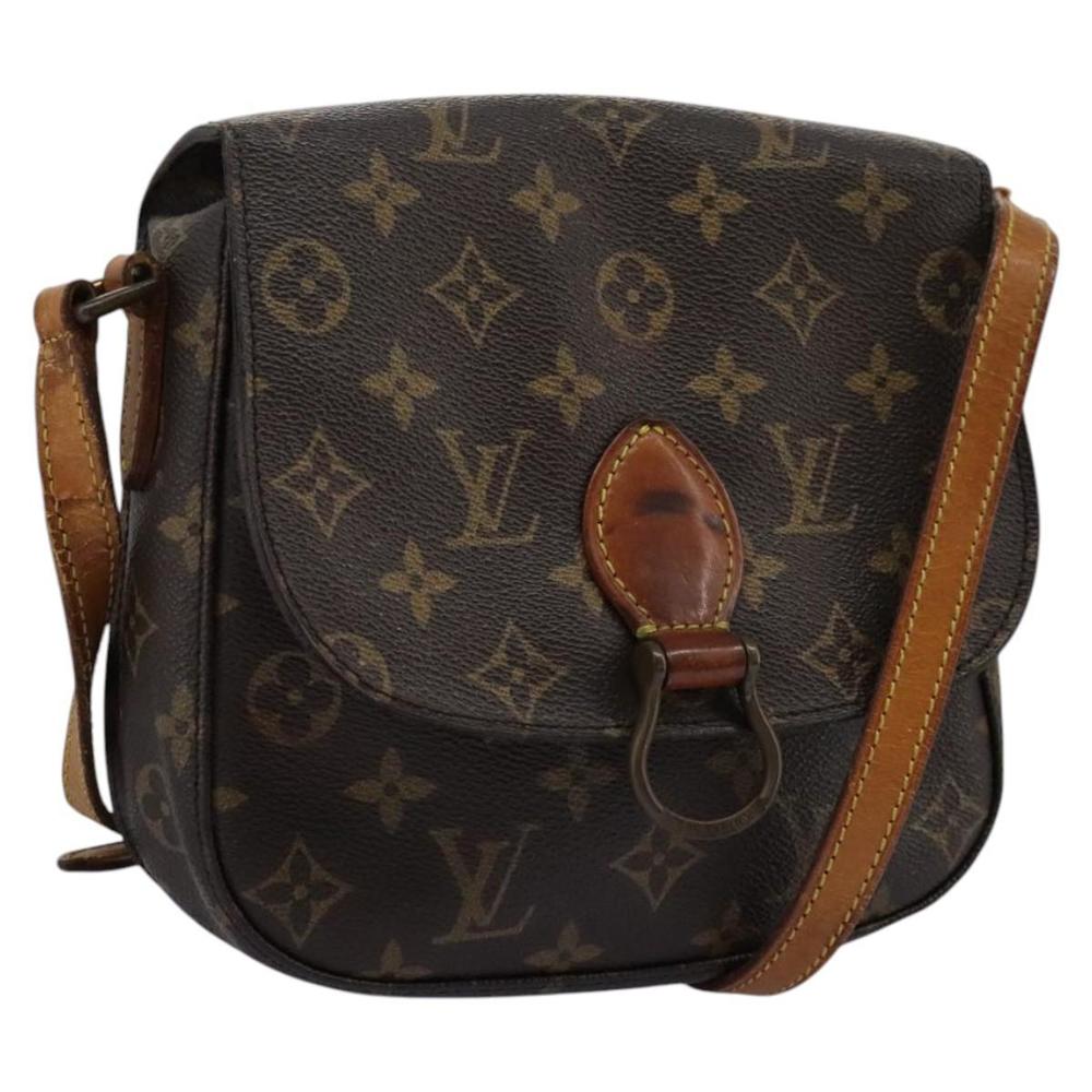 LOUIS VUITTON Monogram Saint Cloud MM Shoulder Bag M51243 LV Auth 111962